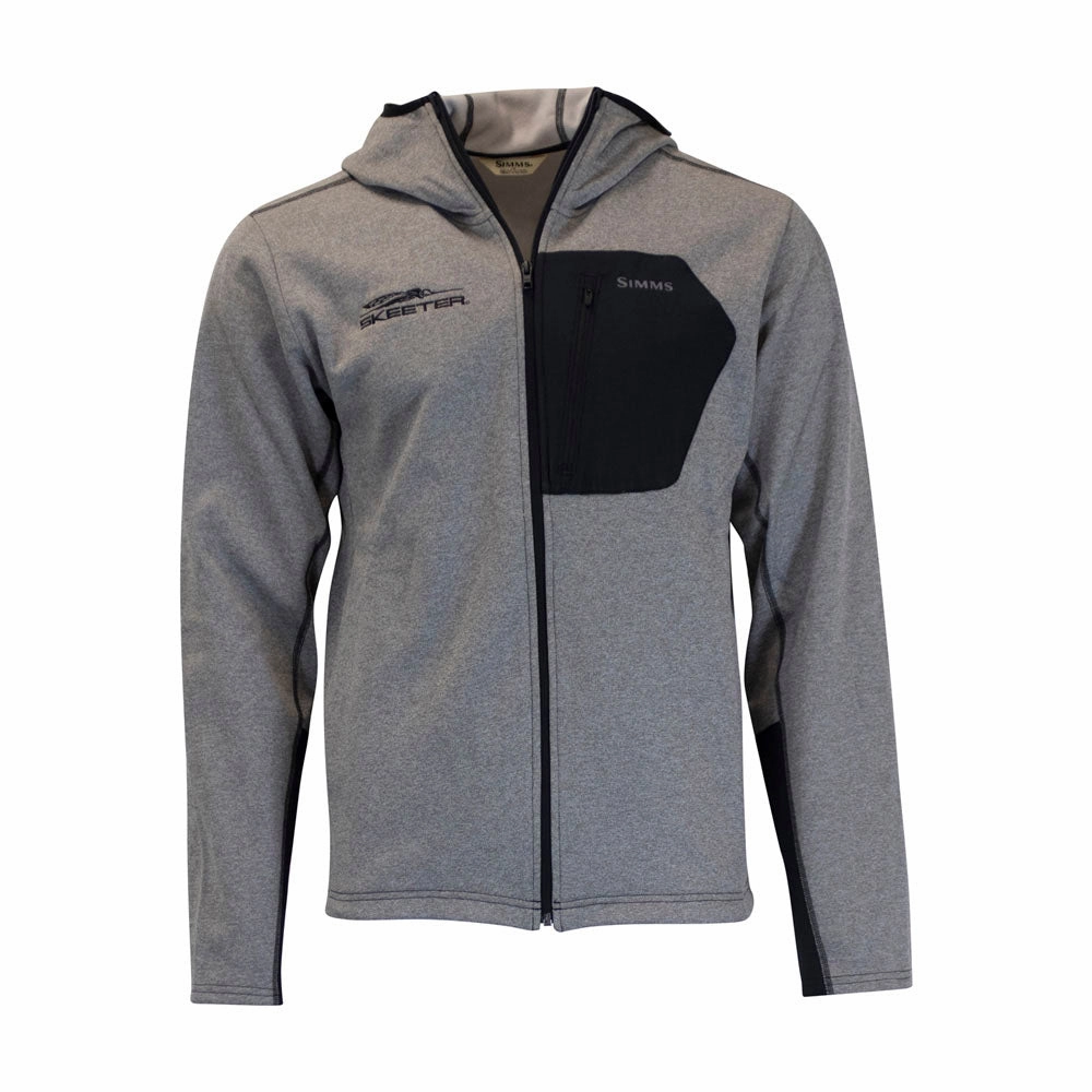 Neutral Tones Look Skeeter Simms CX Hoody - Slate Heather