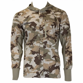 Skeeter Simms Intruder Fishing Hoody - Woodland Camo Beach Walk