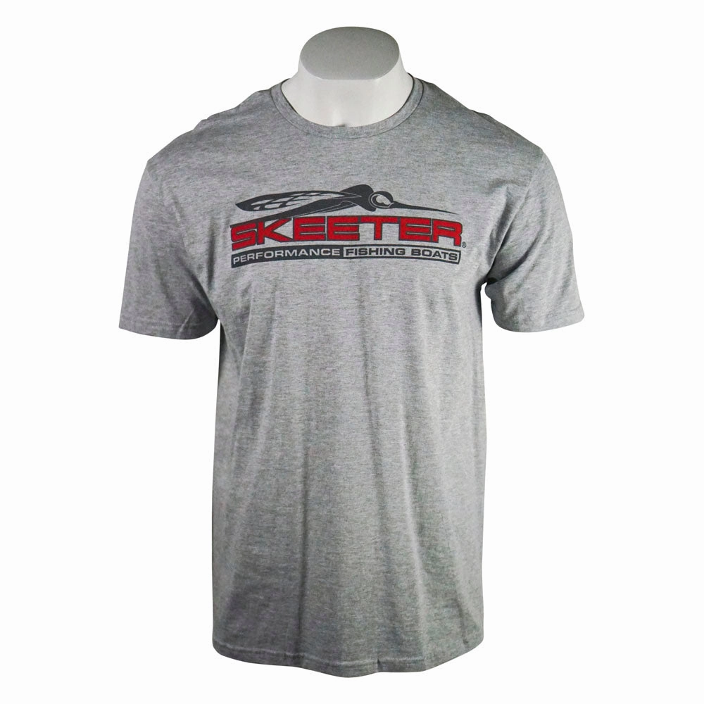 Skeeter Softstyle Tee - Grey Holiday Trend