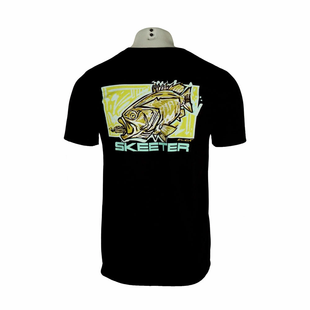 Comfortable Layering Skeeter Stockton Hair Jig Smallmouth Crush Tee