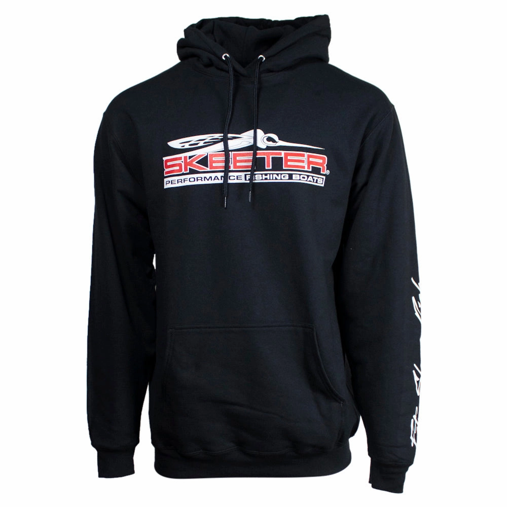 Skeeter Tall Eat. Sleep. Fish. Hoodie Low Profile Design