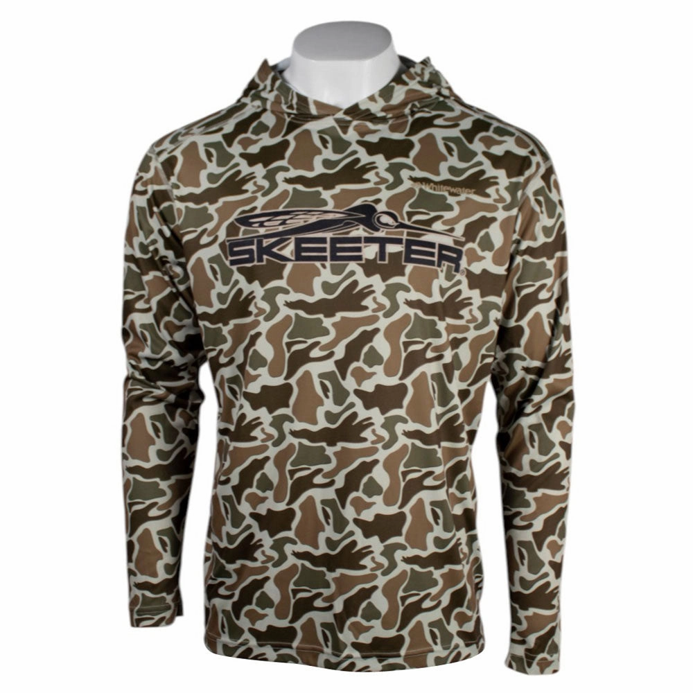Skeeter Whitewater Duck Camo Sun Shirt Sport Fit Design