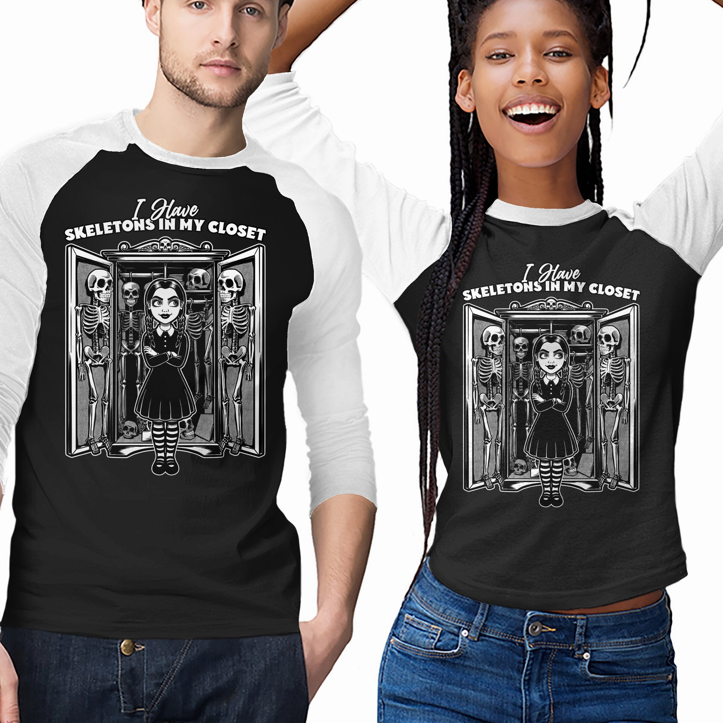 Skeleton Closet Smooth Flatlock Stitching