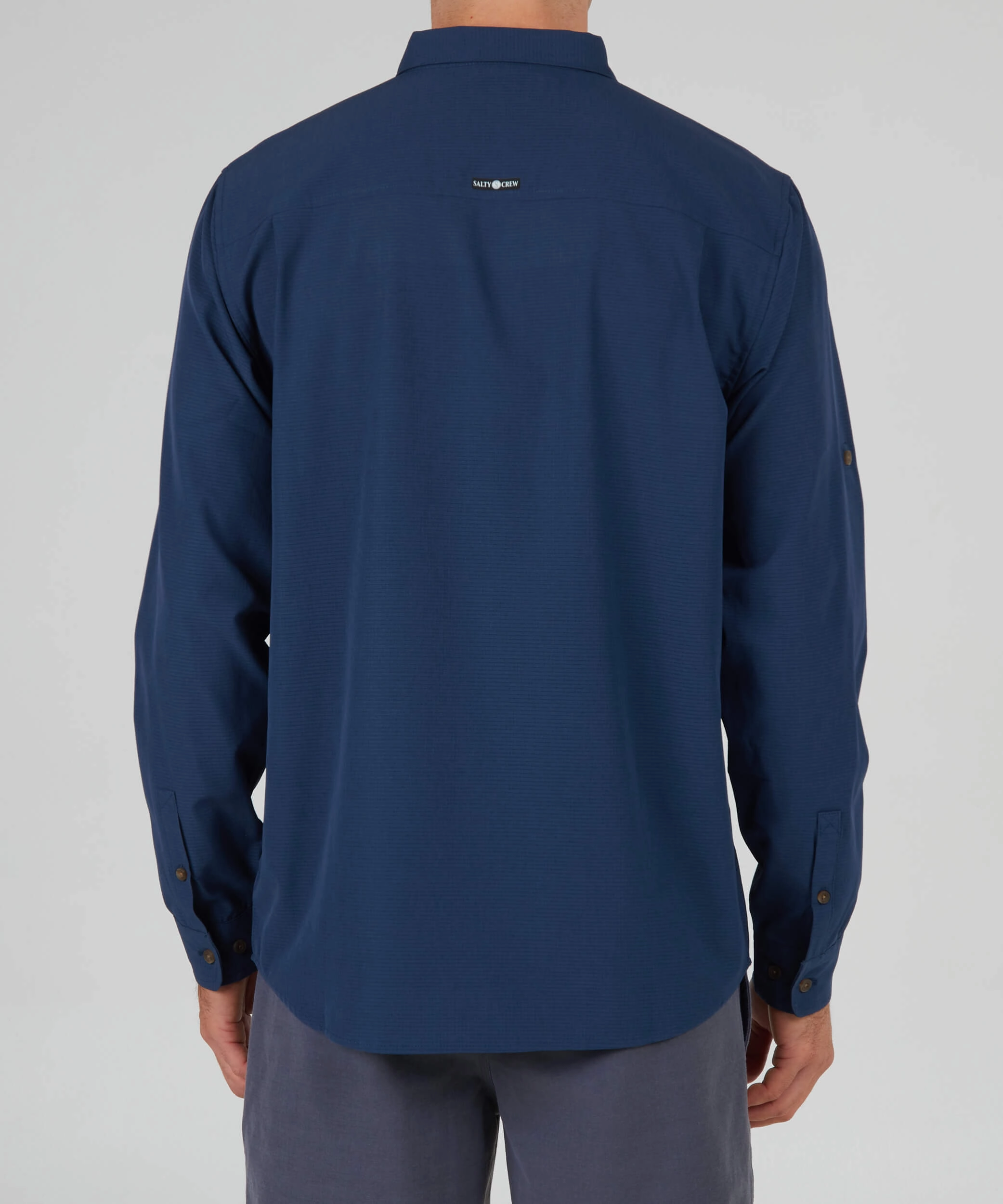 Skipper Perf Ls Tech Woven - Navy Sophisticated Elegance Standalone Option
