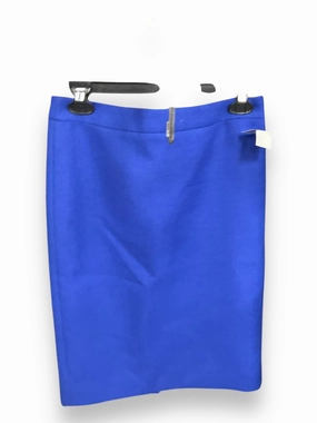 Skirt Midi By J. Crew In Blue, Size: 2 Athletic Wear Cozy Knit