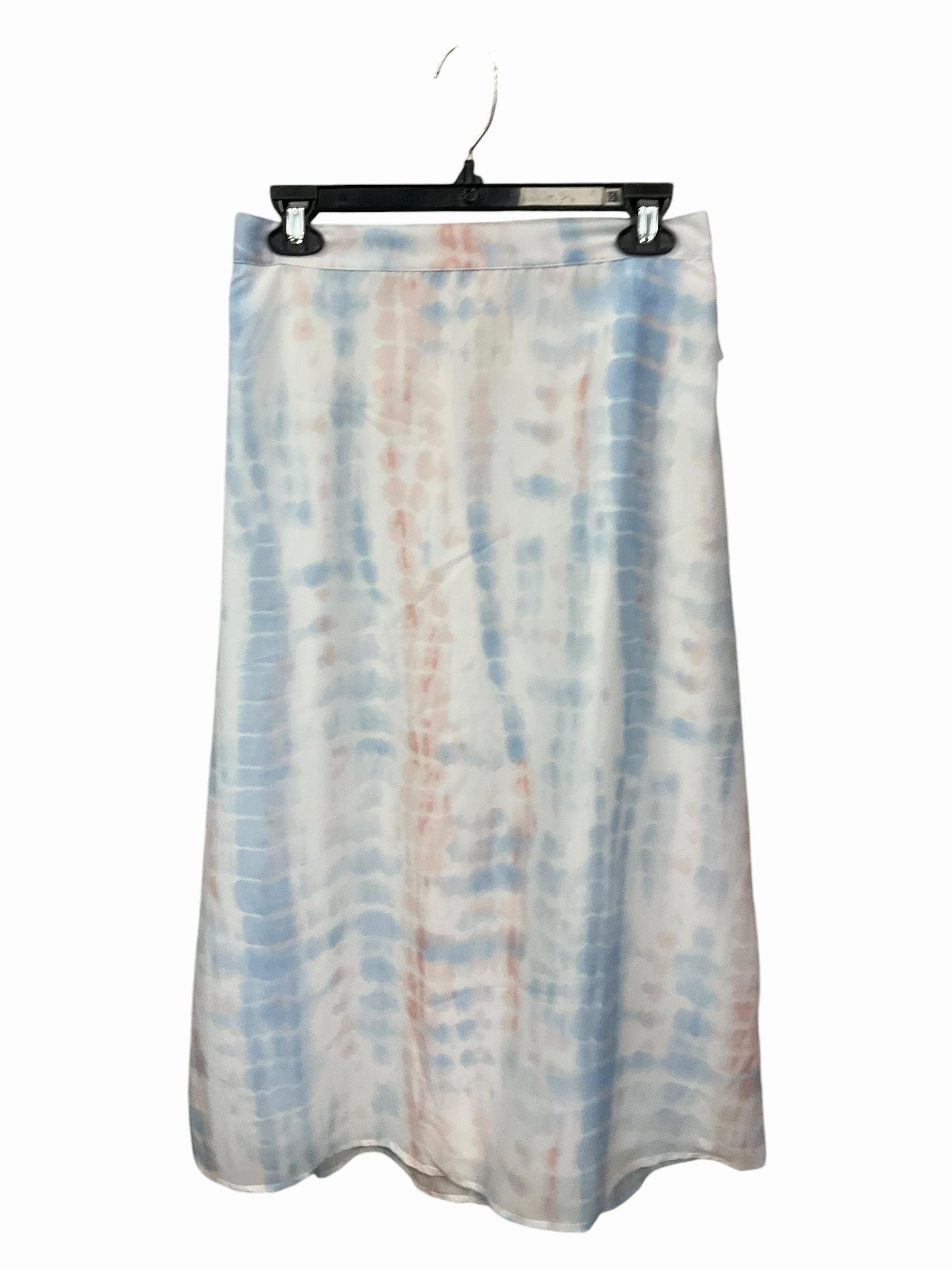 Skirt Midi By Japna In Pink & White, Size: 0 Star Mood WindResistantWeave