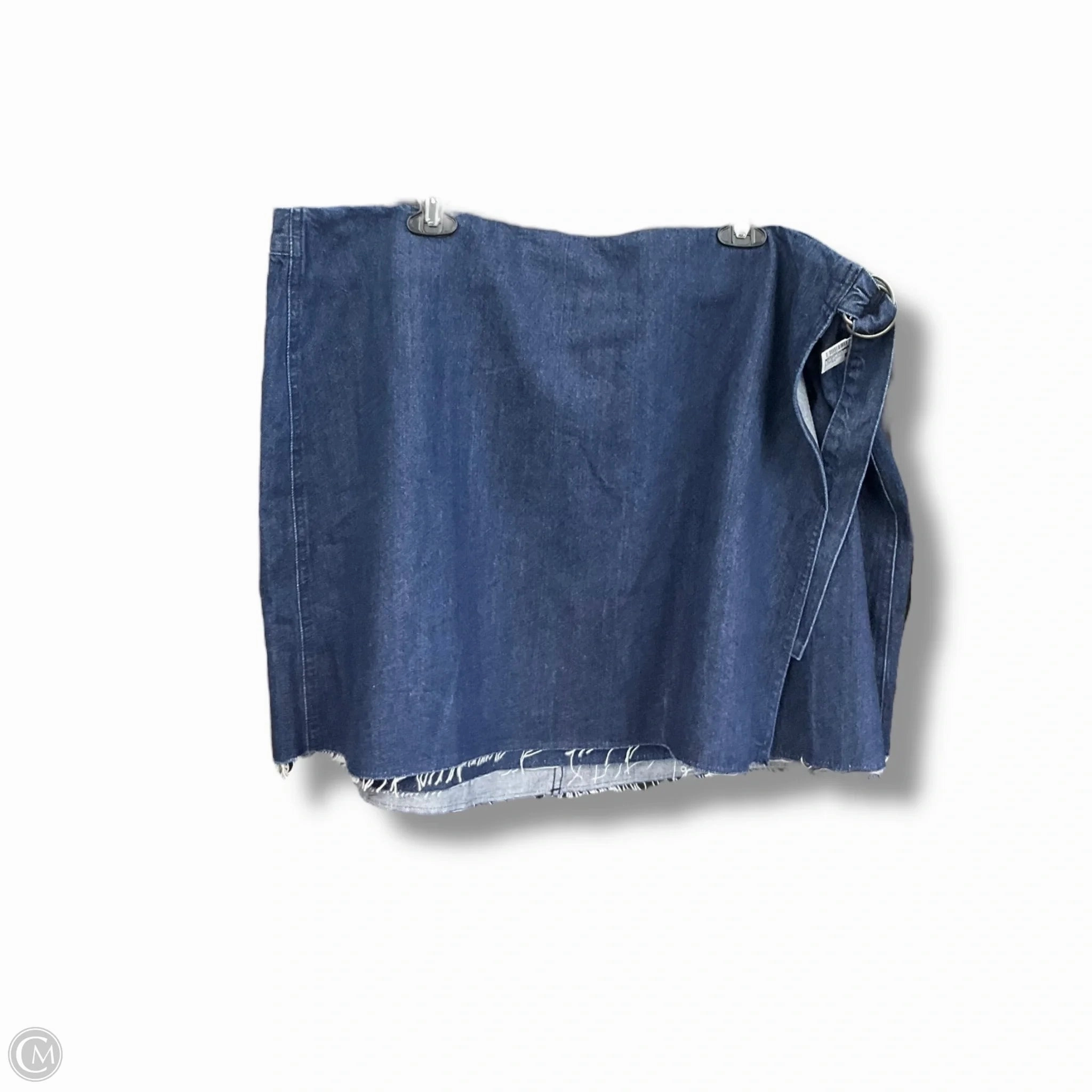 Skirt Mini & Short By Madewell In Blue Denim, Size: 24 TemperatureControlTechnology Velvet Soul
