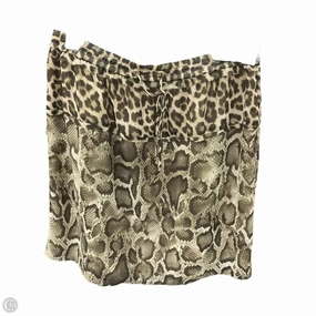 Skirt Mini & Short By Michael By Michael Kors In Animal Print, Size: L ReflectiveDetails Soft Joggers