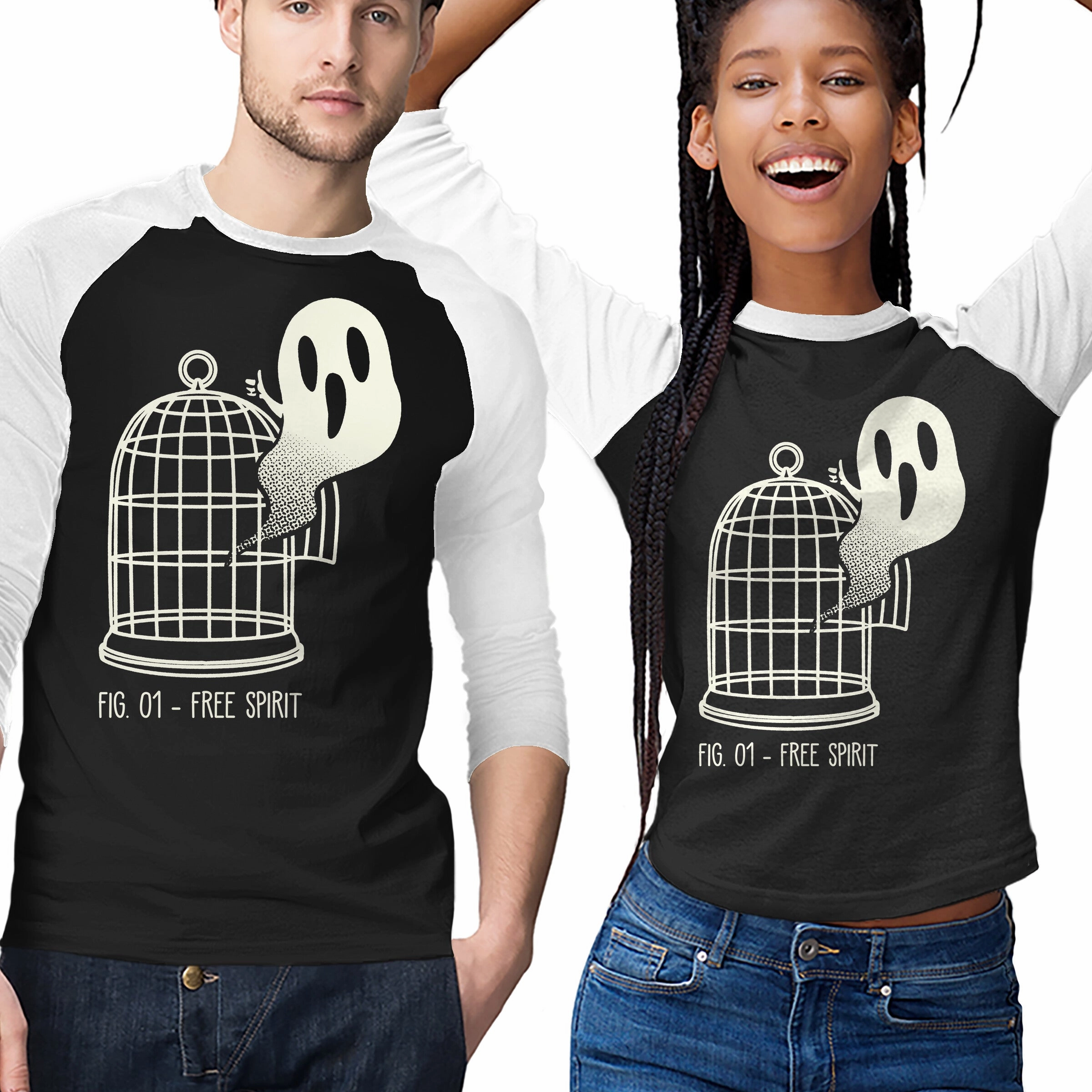 Fashionable Ease Free Spirit Funny Ghost