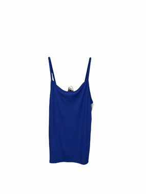 Active Apparel Blue Tank Top No Boundaries, Size Xl