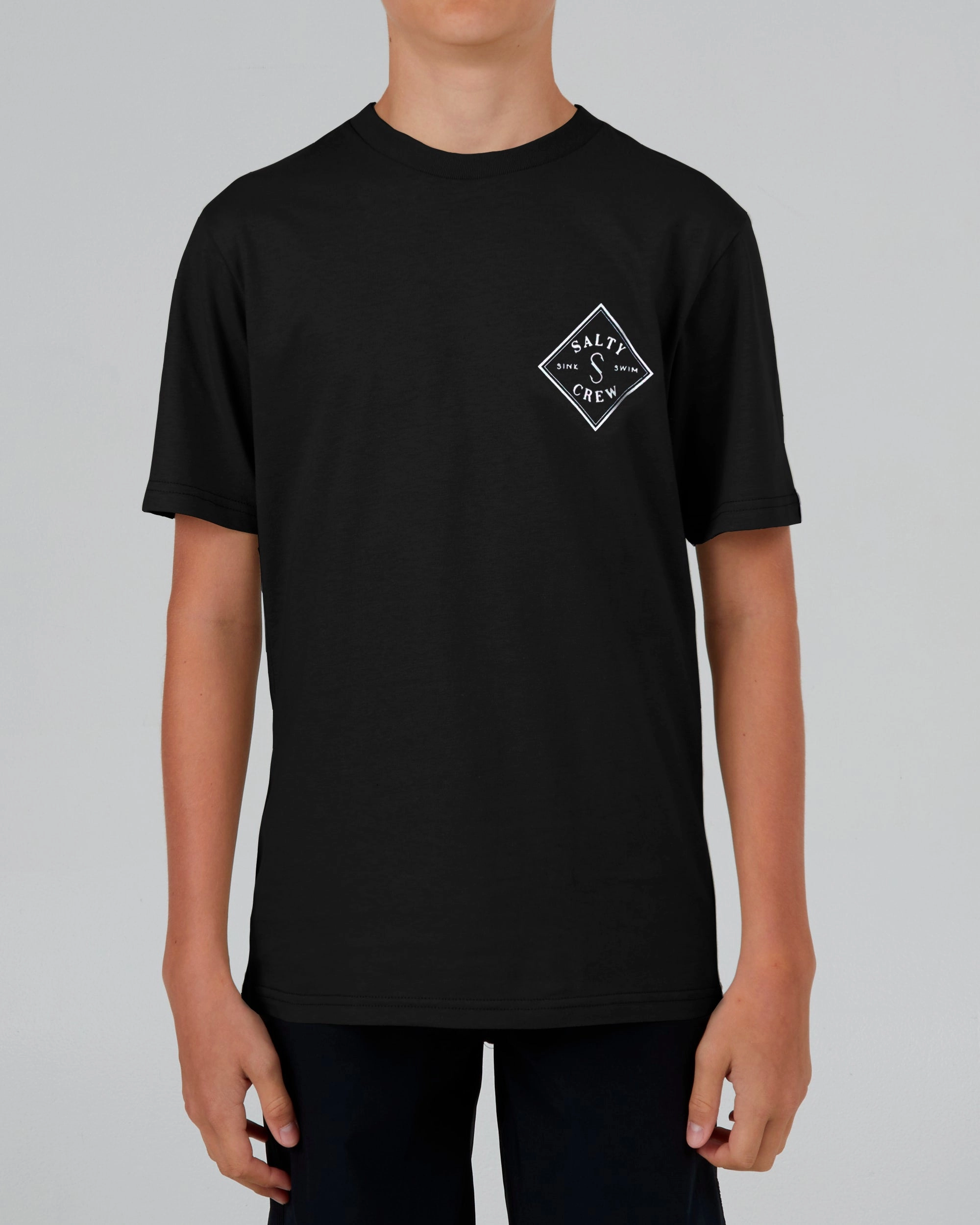 Tippet  S/S Tee Kids - Black Bright Color Preppy