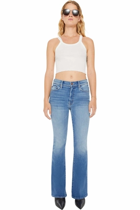 Office Wear Modern Rainy Day Chill Outfit Streetwear Fan Holiday Vibes MOTHER Denim Lil Weekender in Layover