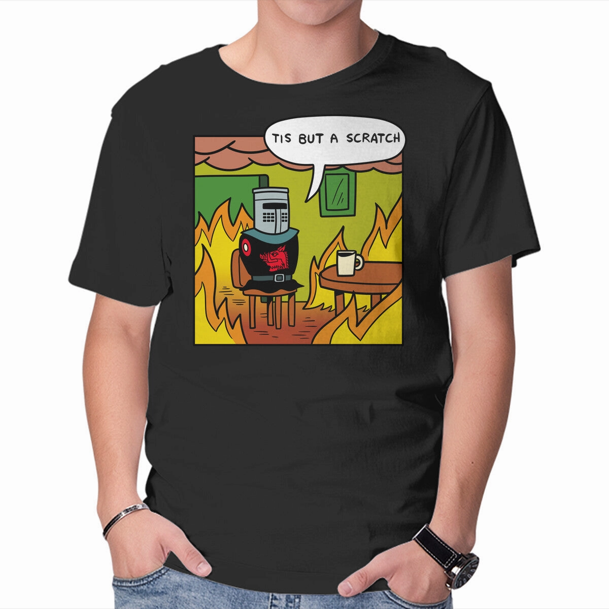 Black Knight Fine Soft and breathable Denim combination