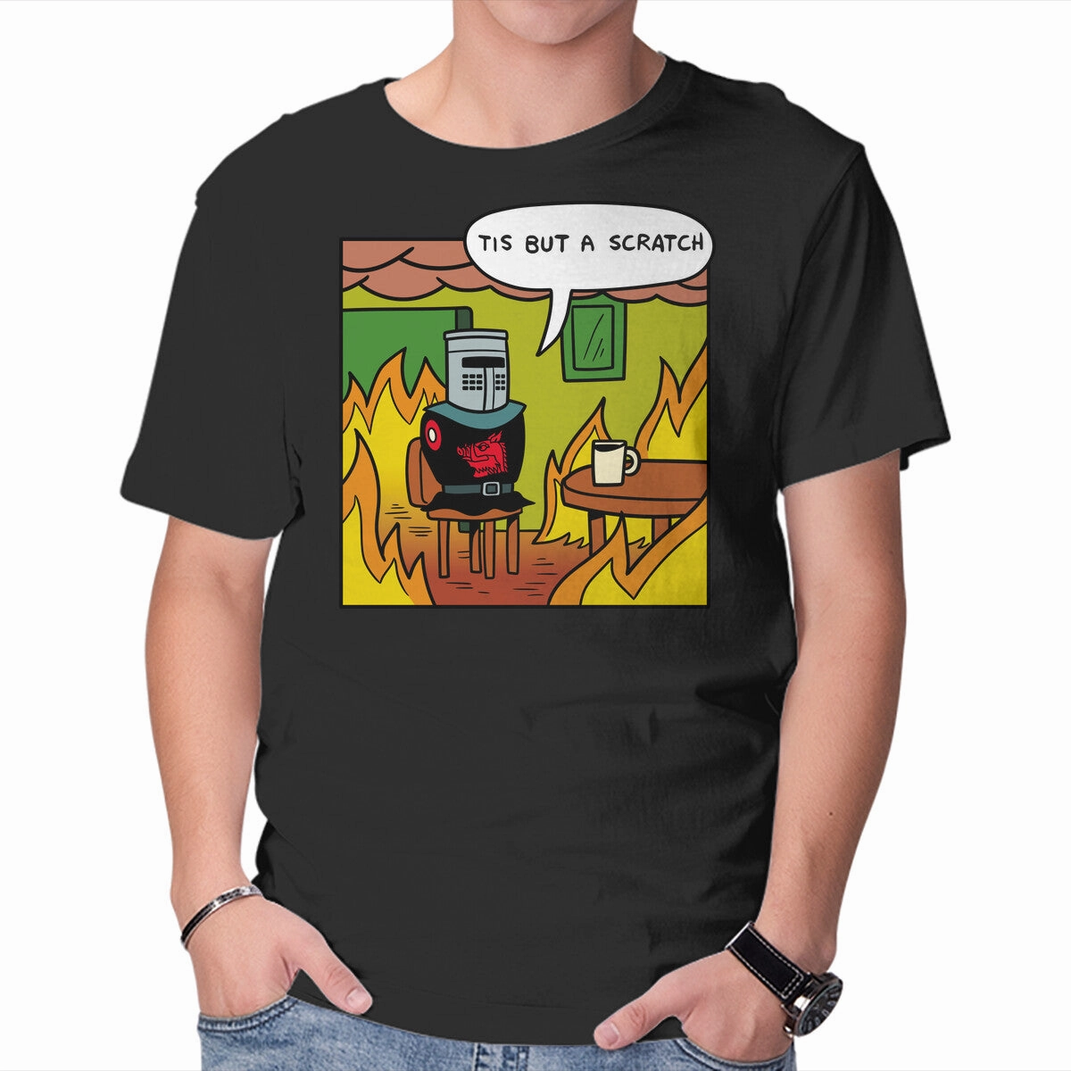 All-Season Comfort Wear Outdoor Leisure Look Black Knight Fine