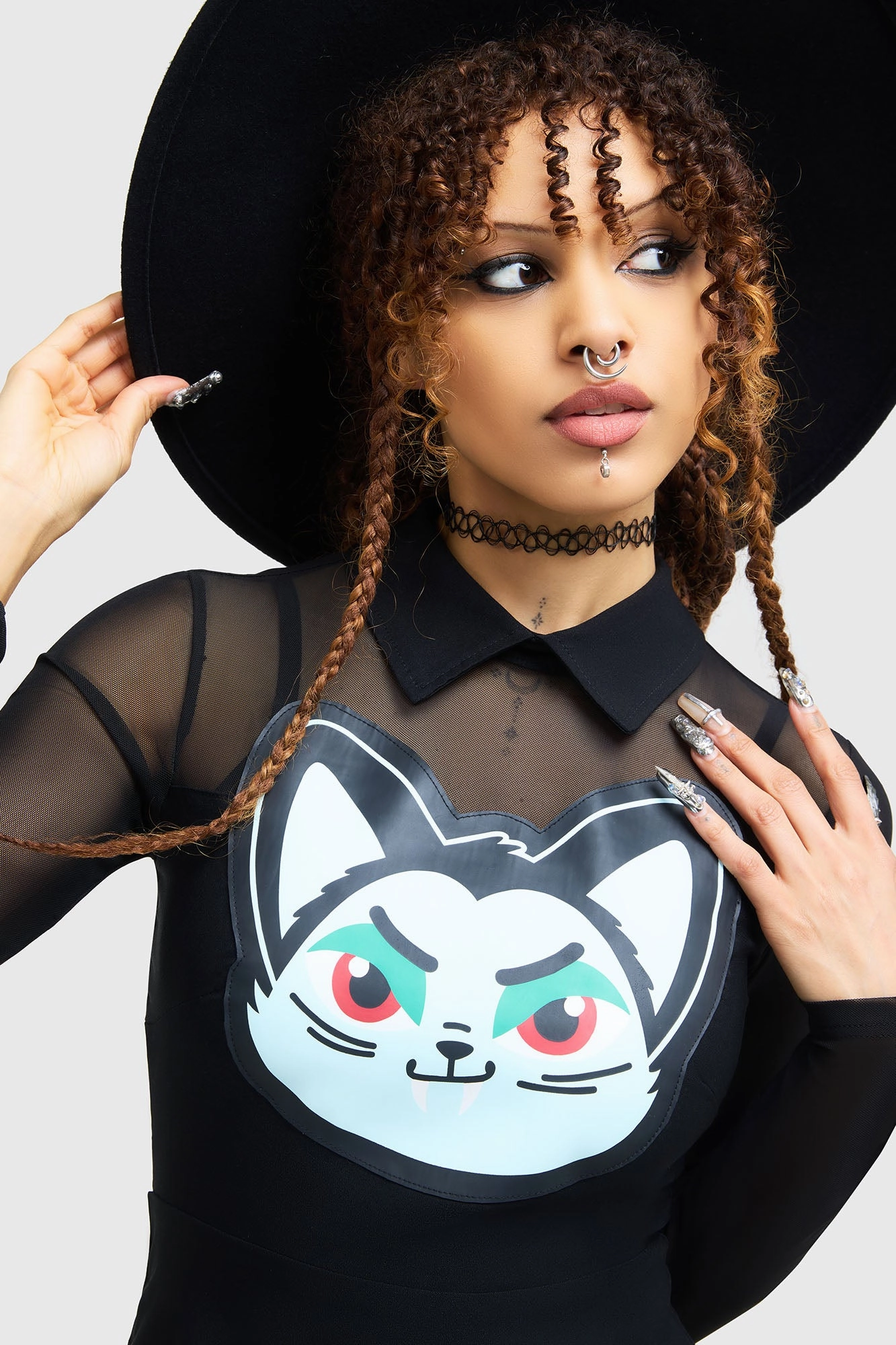 Feeling Fangtastic Skater Dress Lounge Feel Statement Look