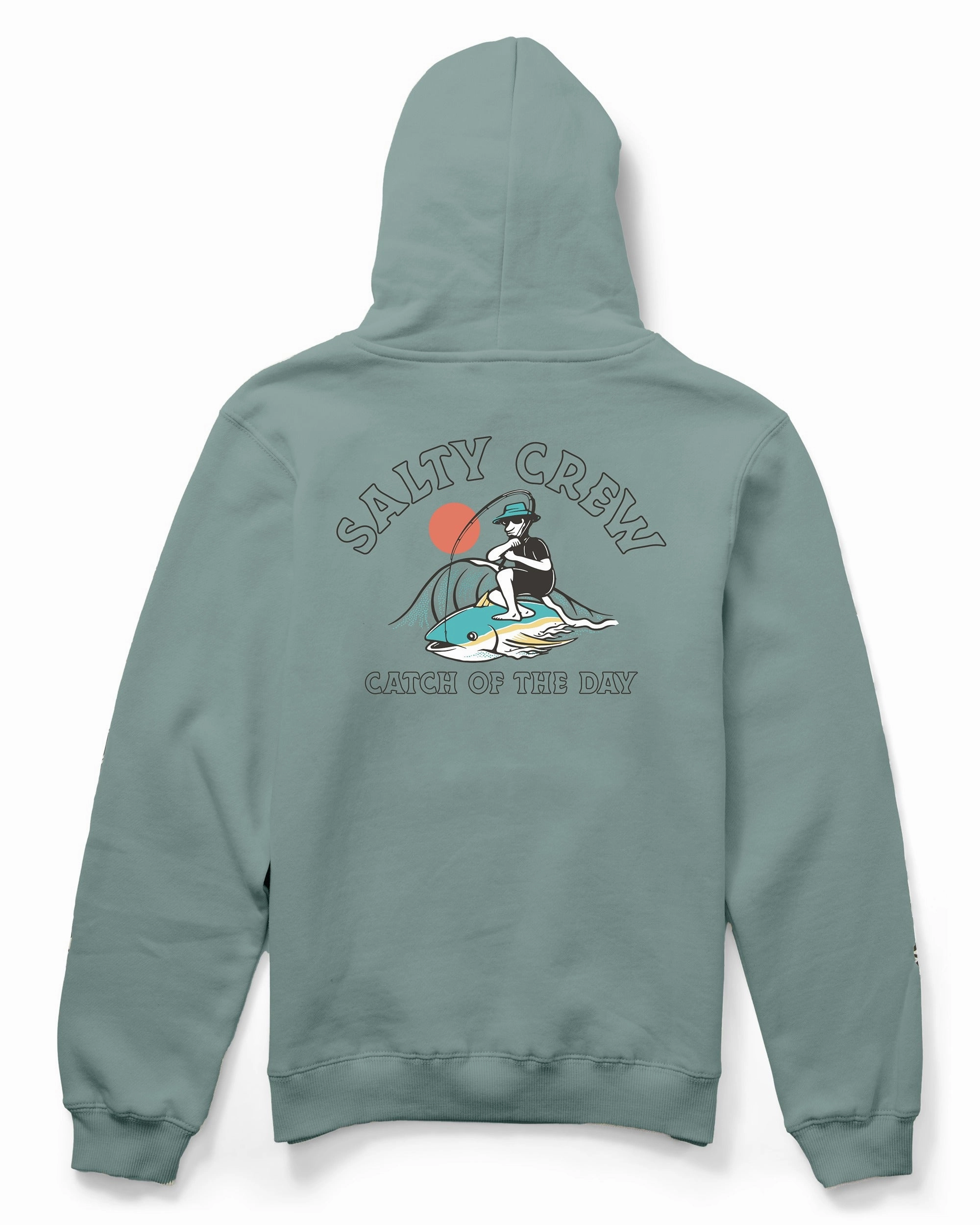 Catch Of The Day  Hood Flc Kids - Mackerel Young Professional Light Stretch Fit
