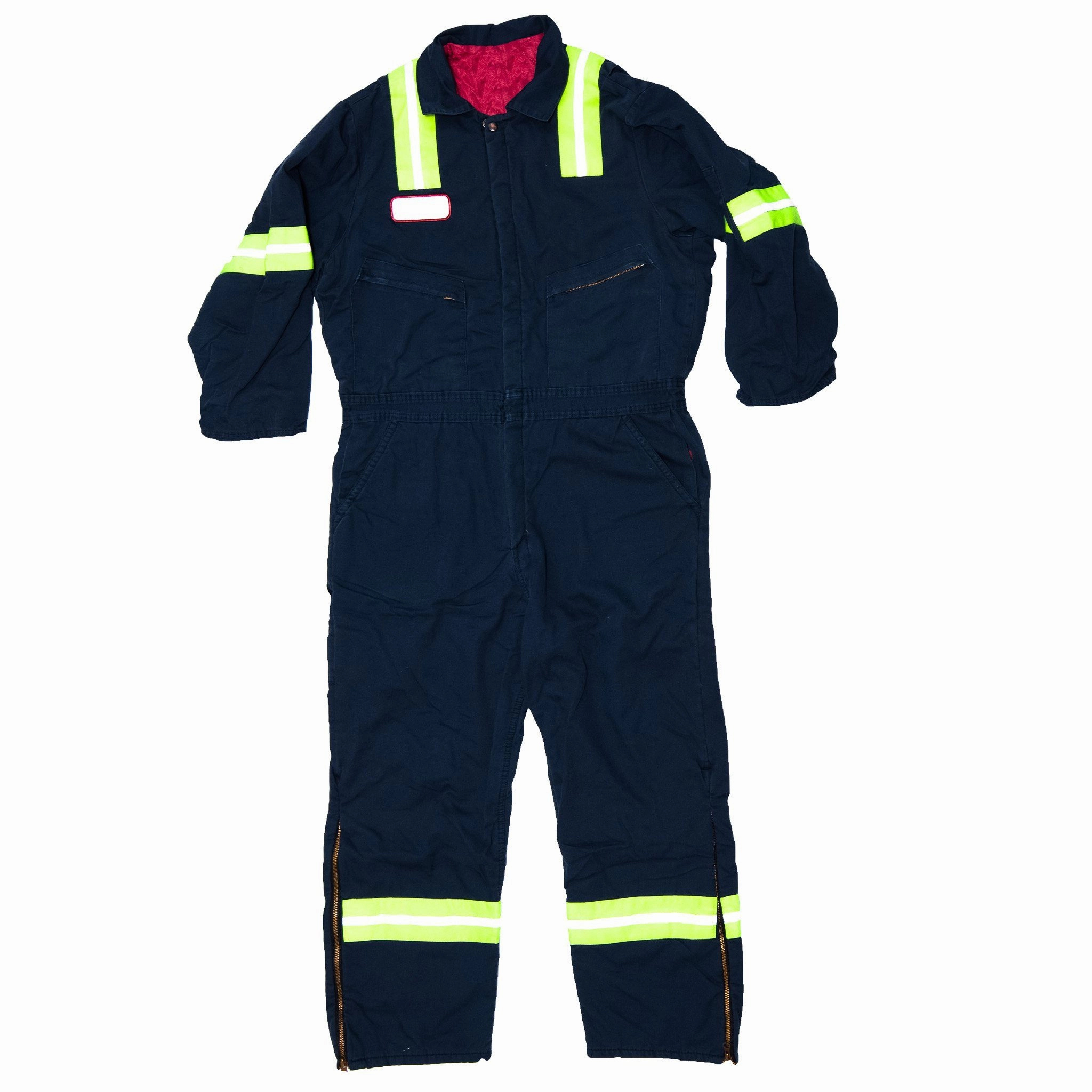 Practical Layer elastic waistband Used Standard Hi-Visibility Insulated Work Coverall