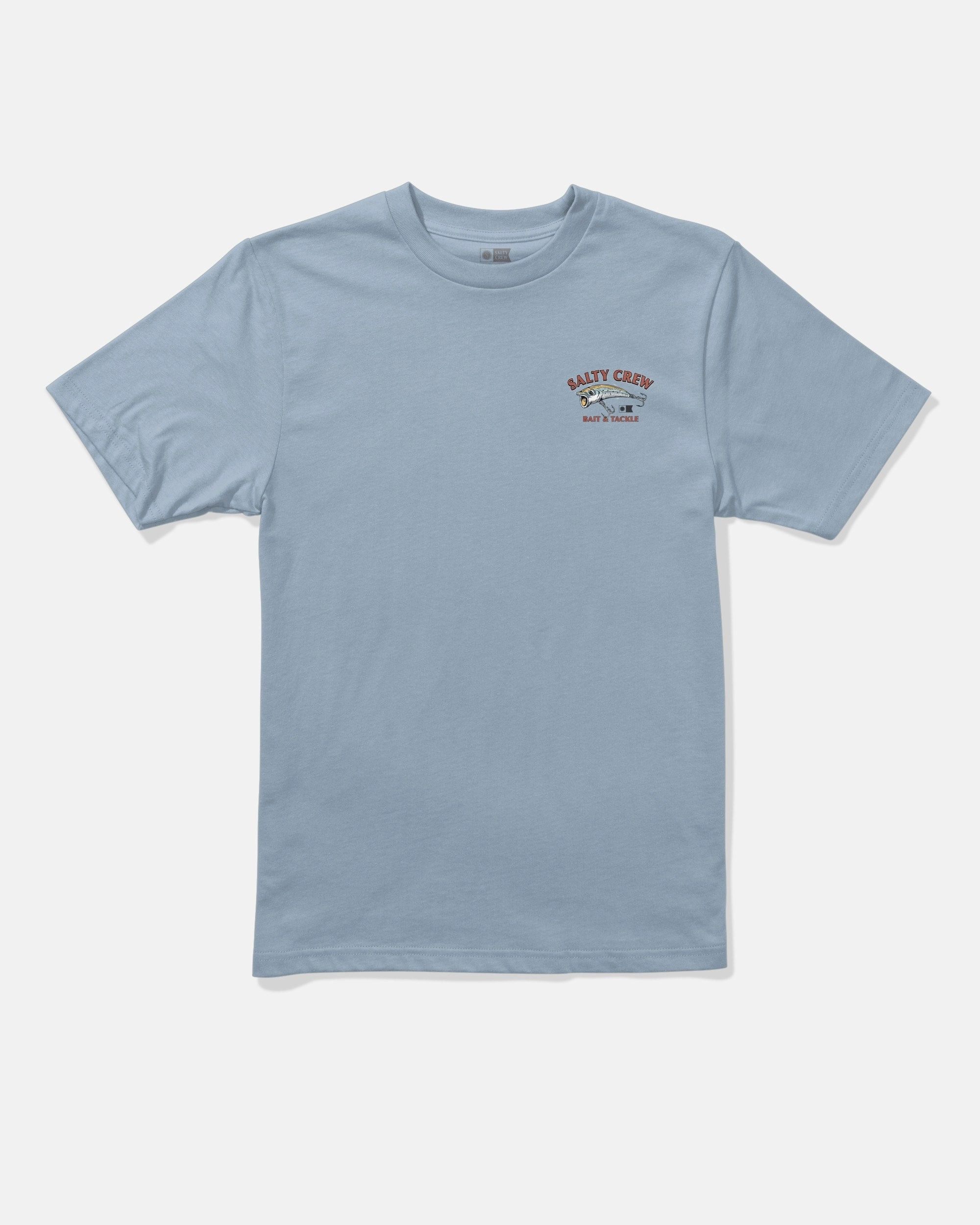 Snag It  Ss Tee Kids - Blue Fog Curved Hemline TwillWeave