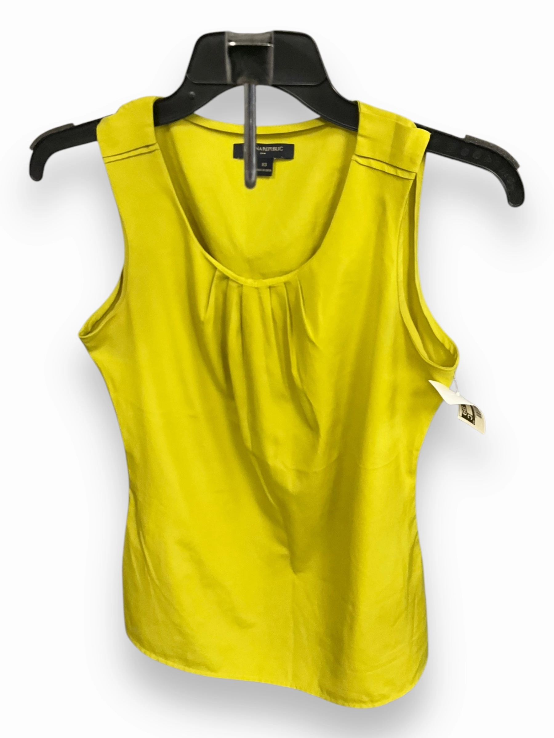 Top Sleeveless By Banana Republic In Green, Size: Xs Cozy Wrap