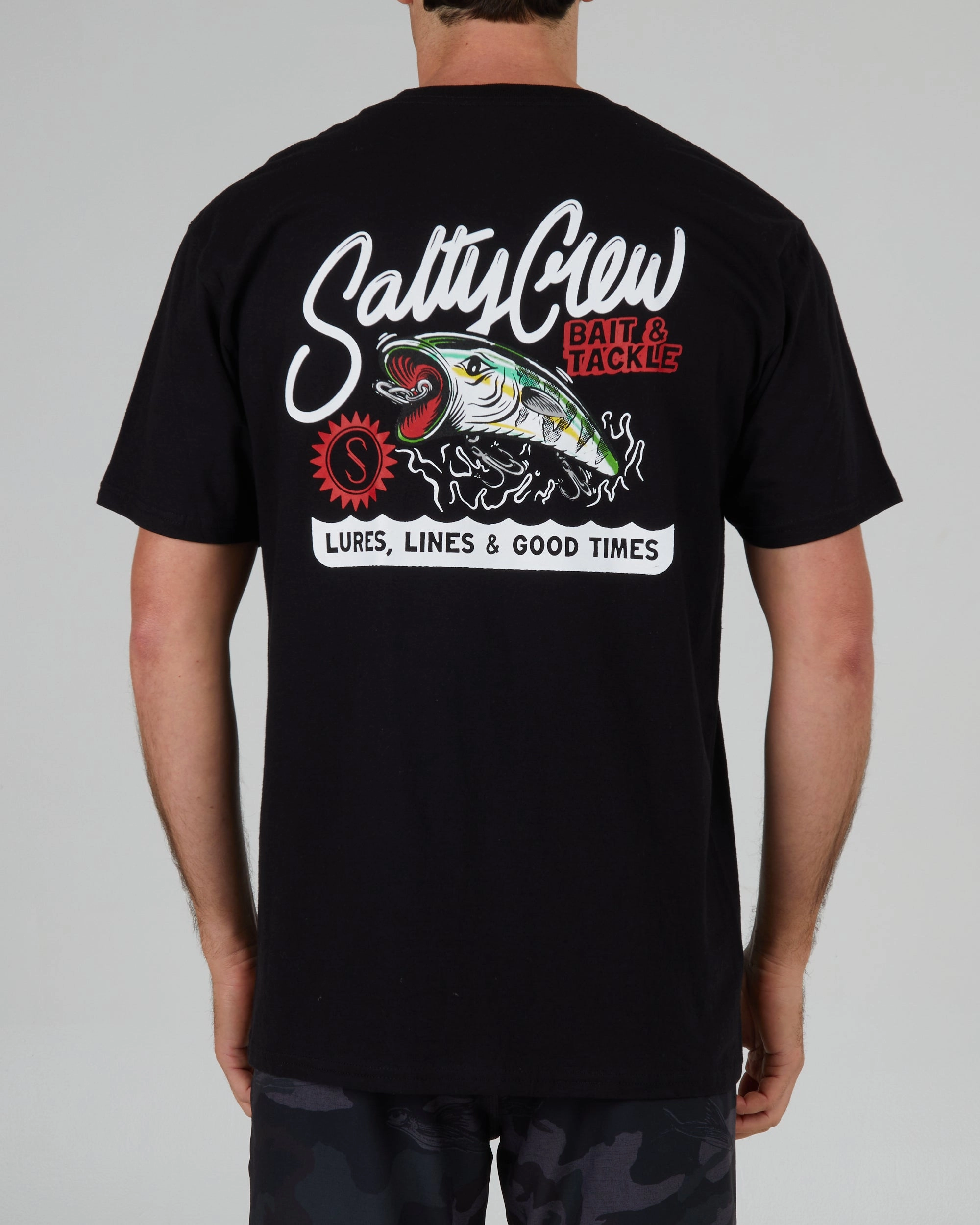 Castoff Mens Standard Ss Tee - Black Holiday Wear