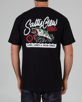 Fashion Ready Castoff Mens Standard Ss Tee - Black