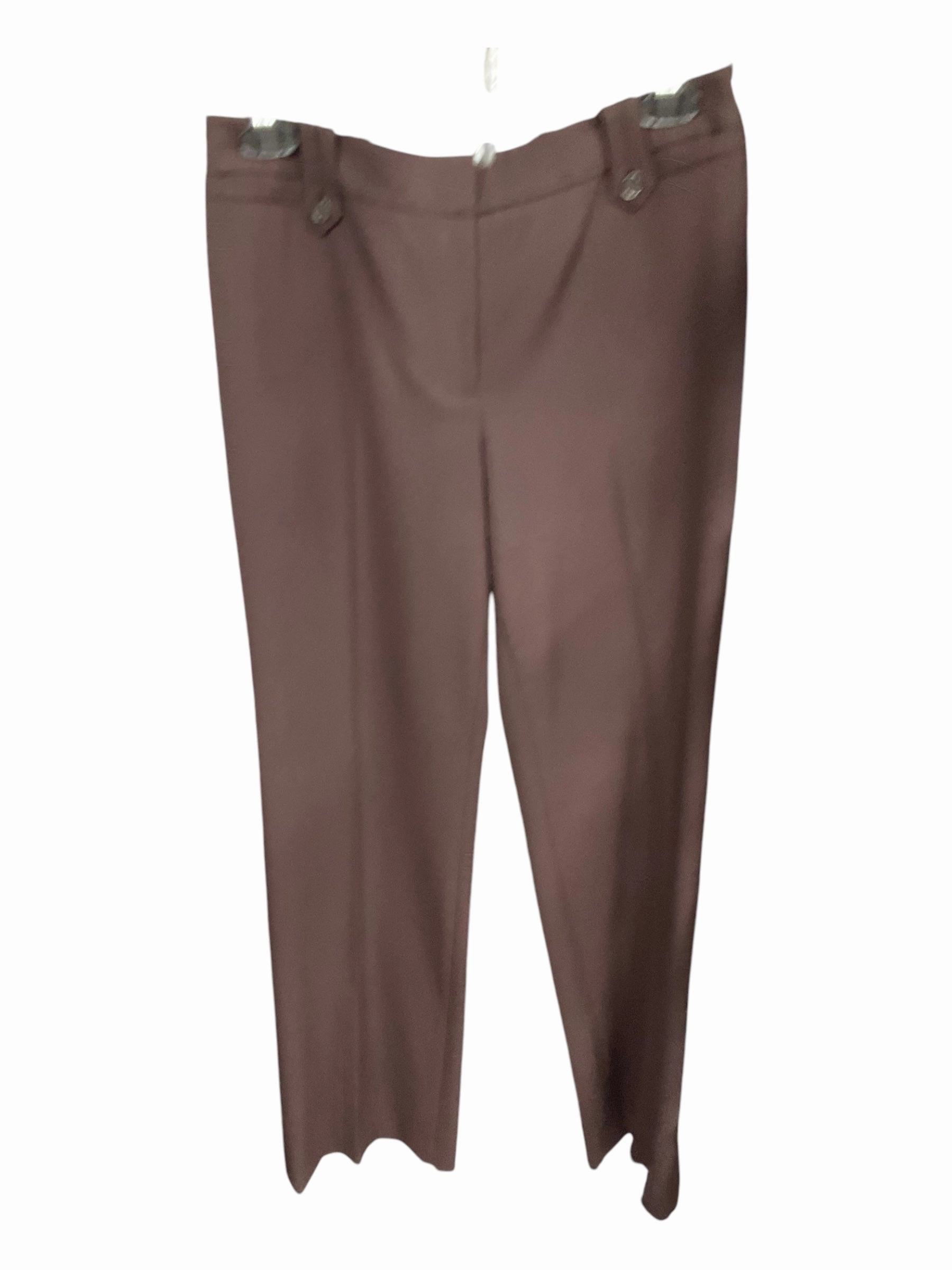 ChafeResistant Seams Pants Dress By Loft In Brown, Size: 2