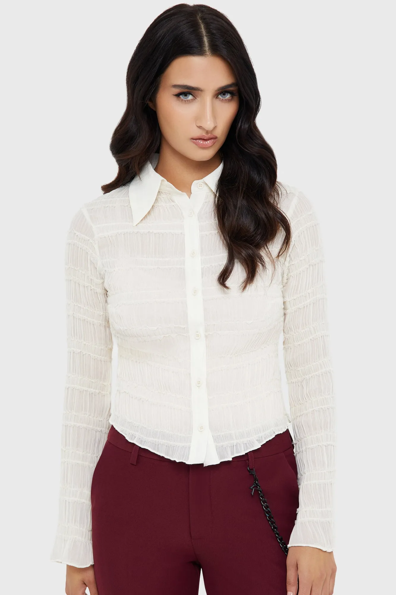 StretchComfort Fallen Light Top [IVORY]