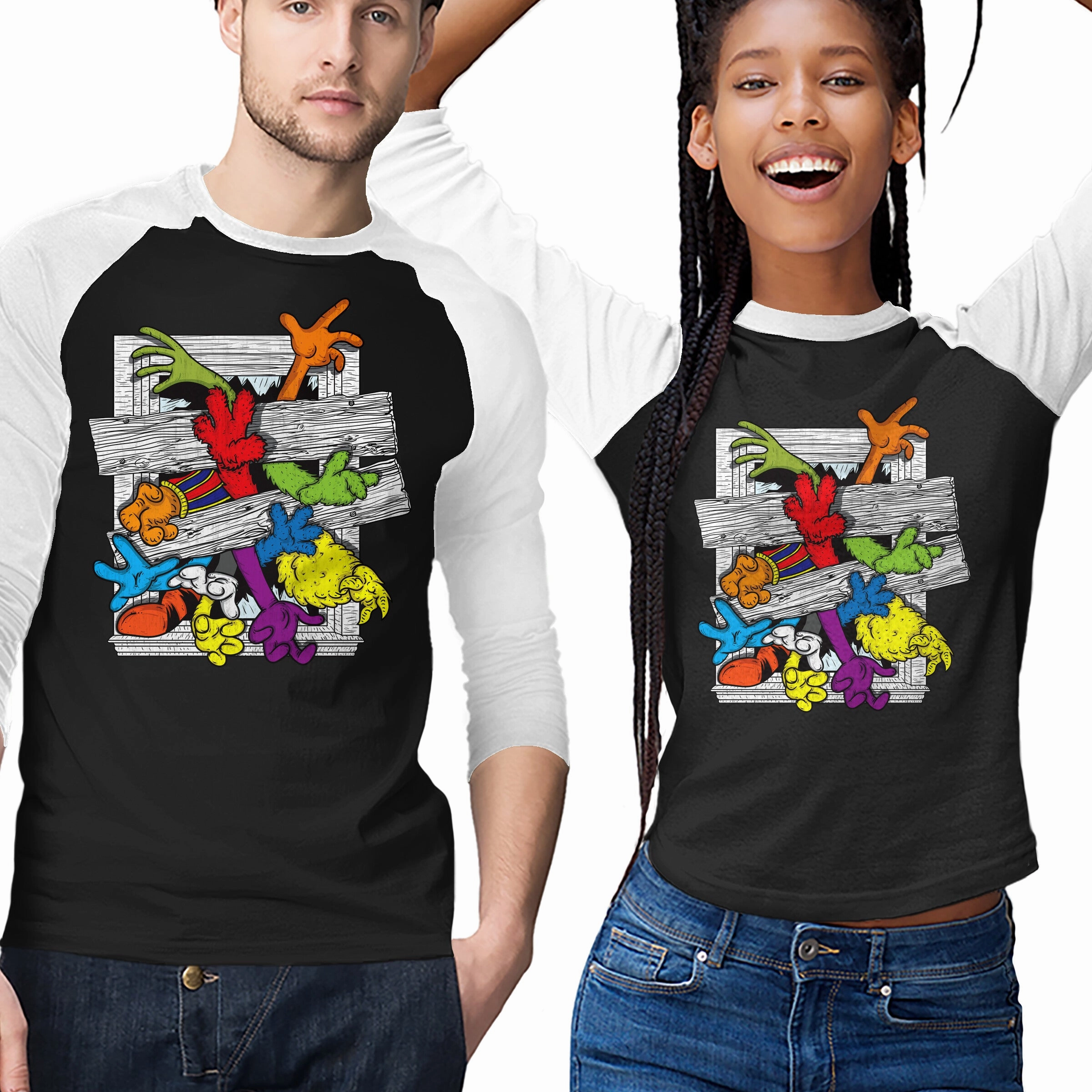 Relaxed Everyday Wear Trendy Design Cartoons Attack