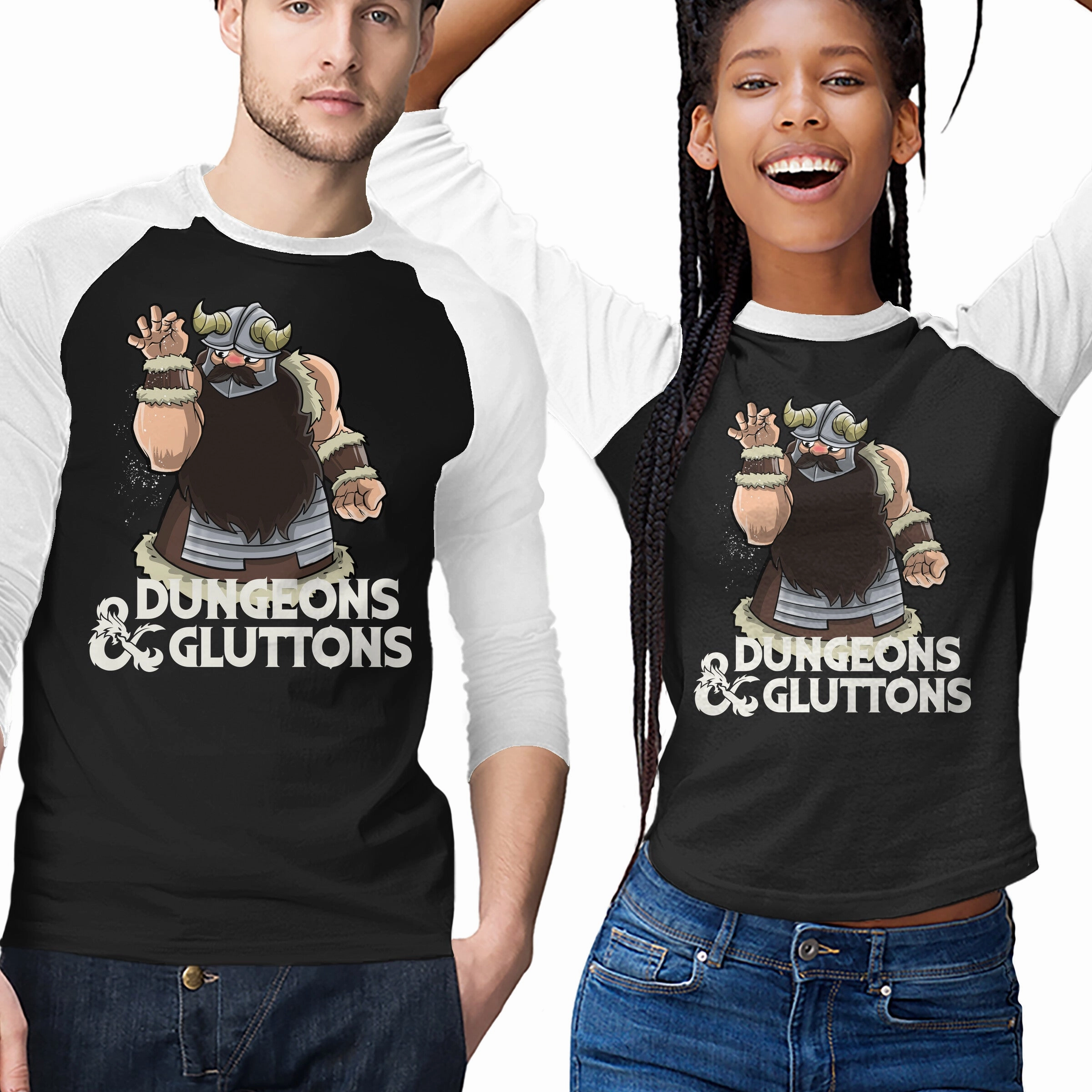 Dungeons And Gluttons Stylish Wear short sleeved