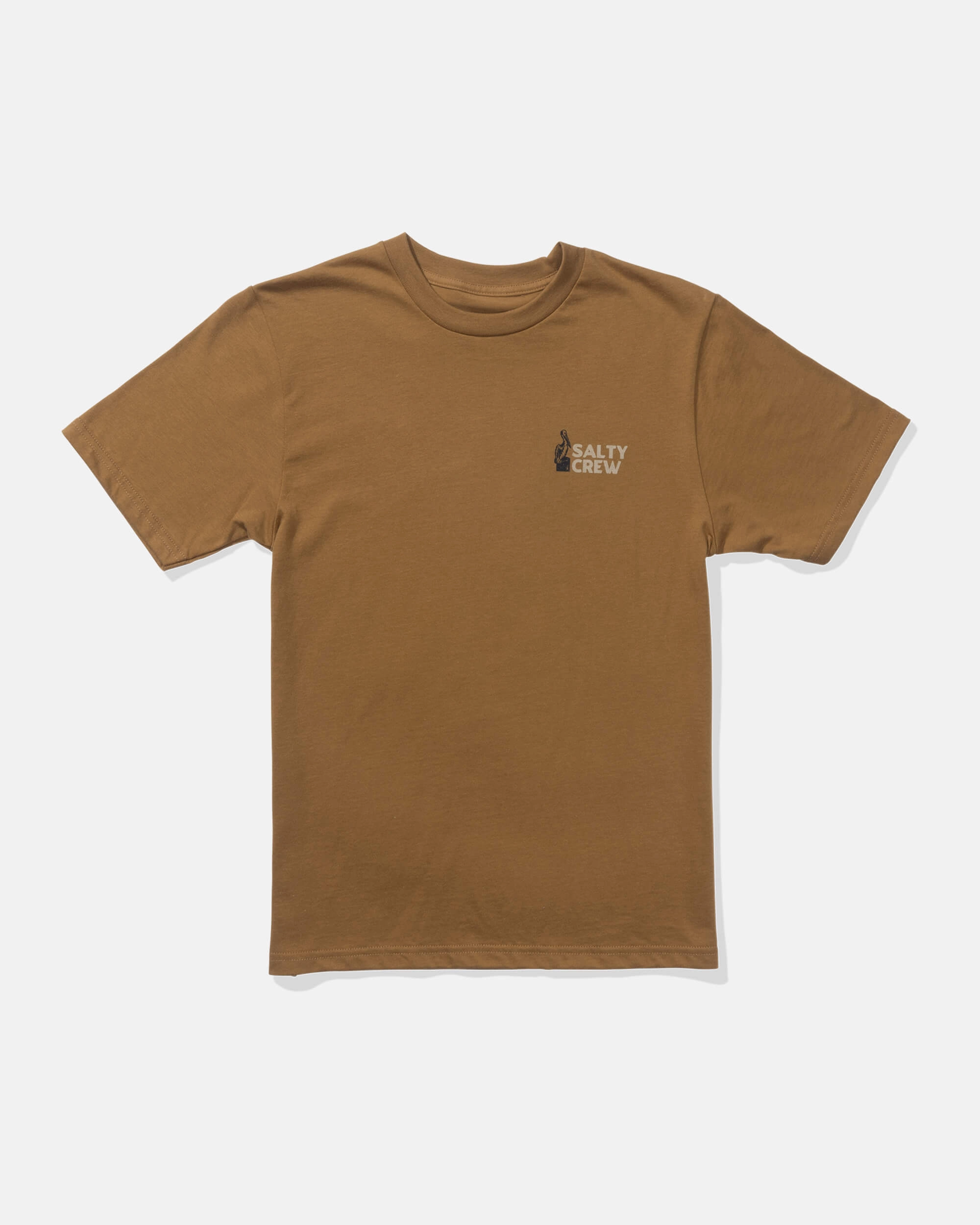 EthicallySourcedMaterial NonToxic Certification Stakeout  Ss Tee Kids - Caramel