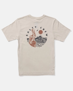 Stakeout  Ss Tee Kids - Moonbeam ReinforcedStitching Soft Touch Feel