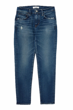 Soft Fabric Autumn Days Parent Style Moussy Denim Pinecrest Skinny in Blue