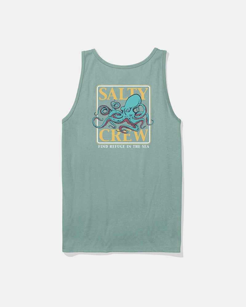 Breezy Design Subtle Details Ink Slinger Tank - Mackerel