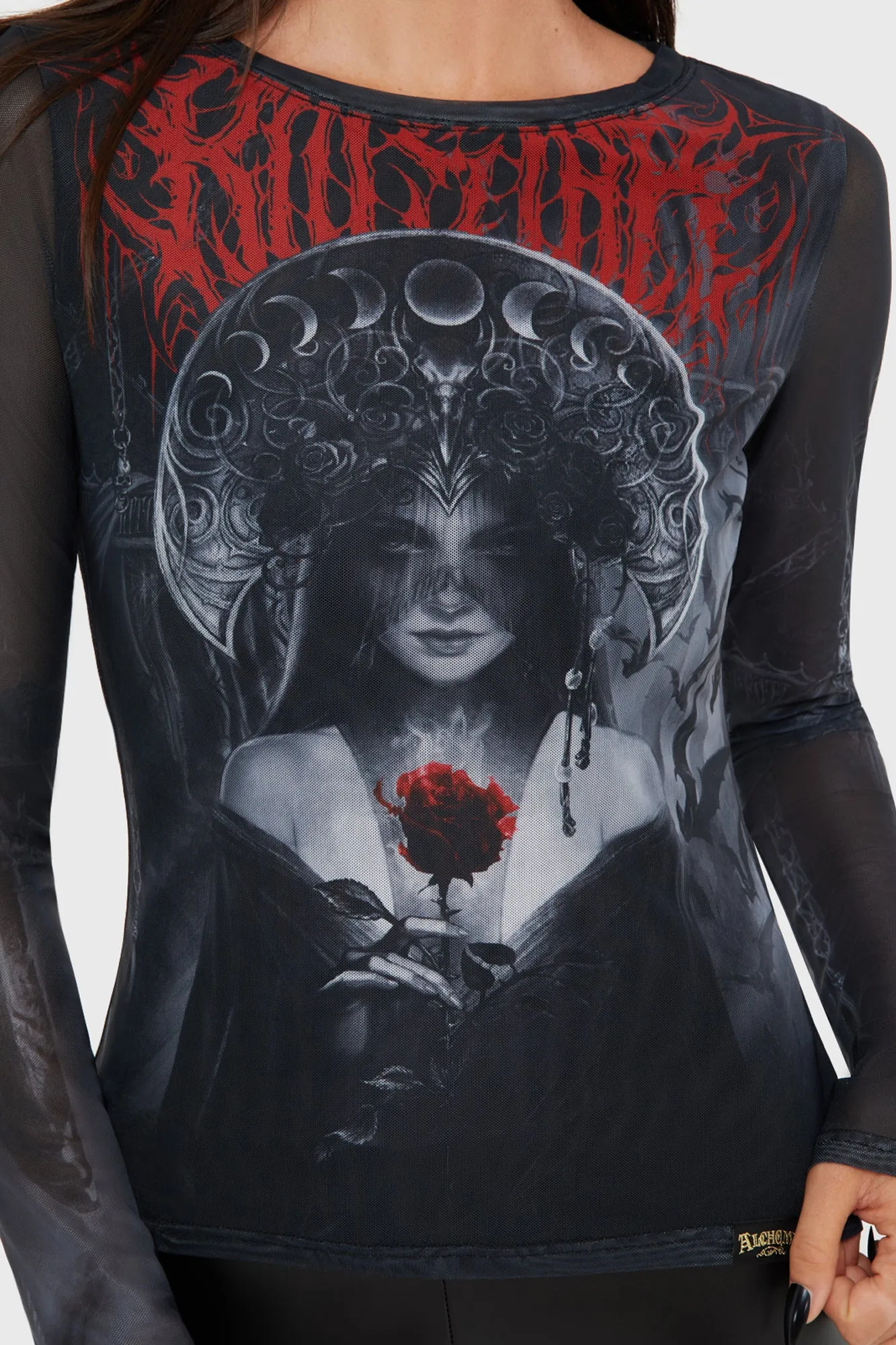 Grimalkins Glass Mesh Top SeamFree Knitting