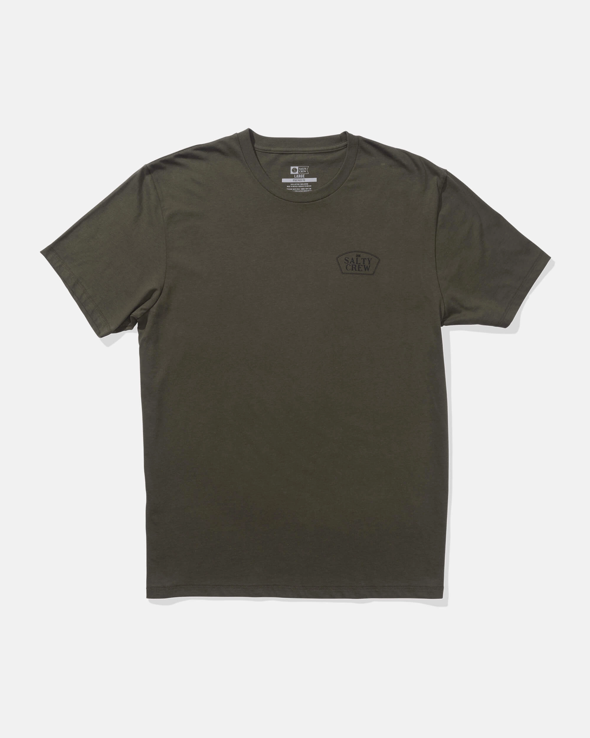 Essential Fit Active Design Filler Up Ss Tee - Dusty Olive