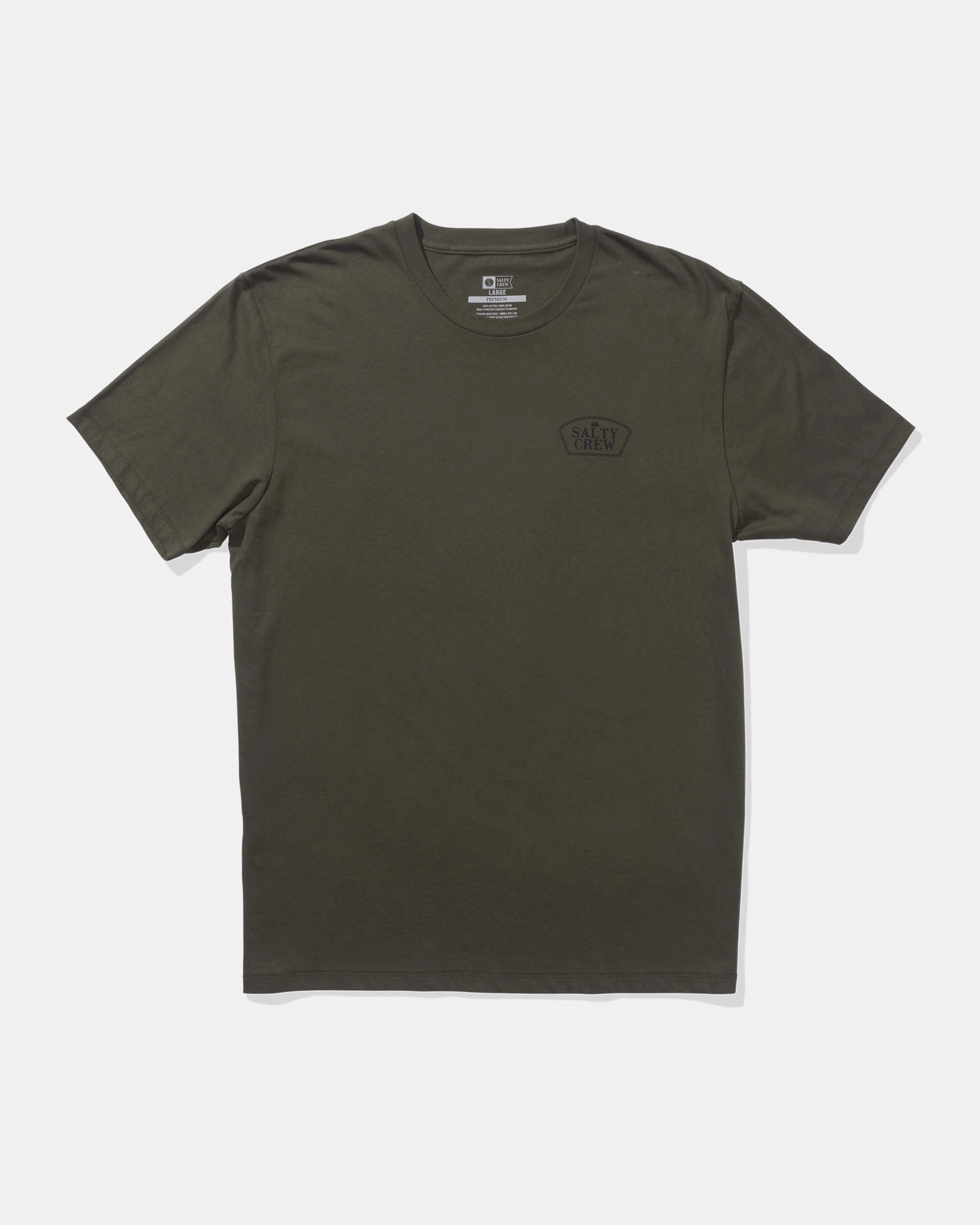 Filler Up Ss Tee - Dusty Olive Relaxed Everyday Wear Soft Comfort Wear