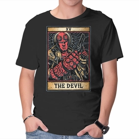 Neutral Color Slim Fit Comfort Devil Tarot