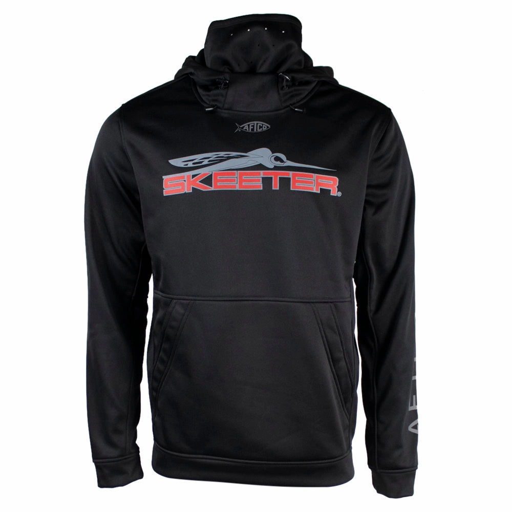 Skeeter AFTCO Reaper Sweatshirt - Black Snake like Functional