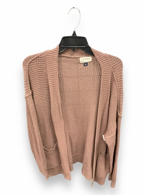 OrganicCotton Sweater Cardigan By Universal Thread In Taupe, Size: S