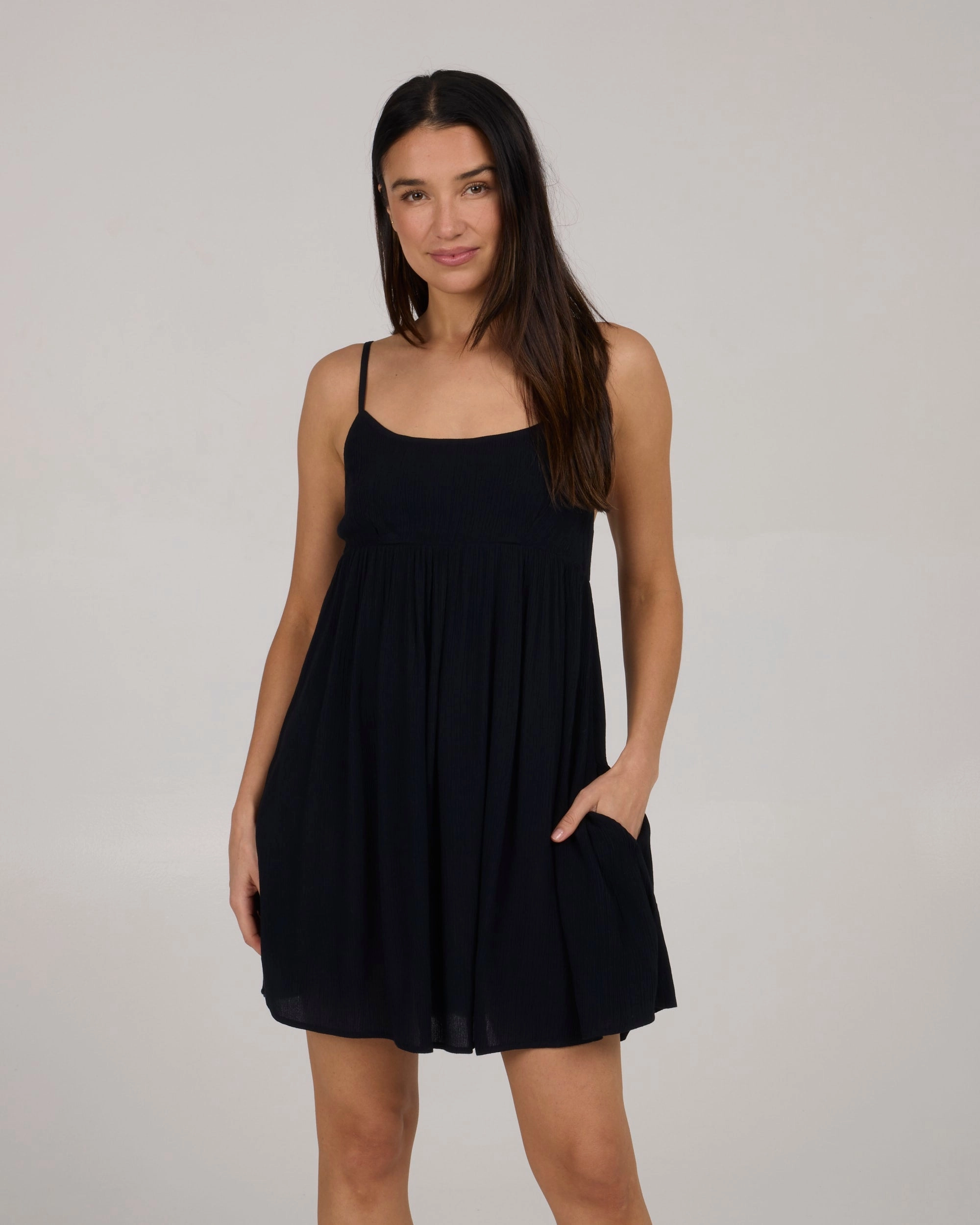 Neutral Finish Neutral Form Spring Tide Dress - Black