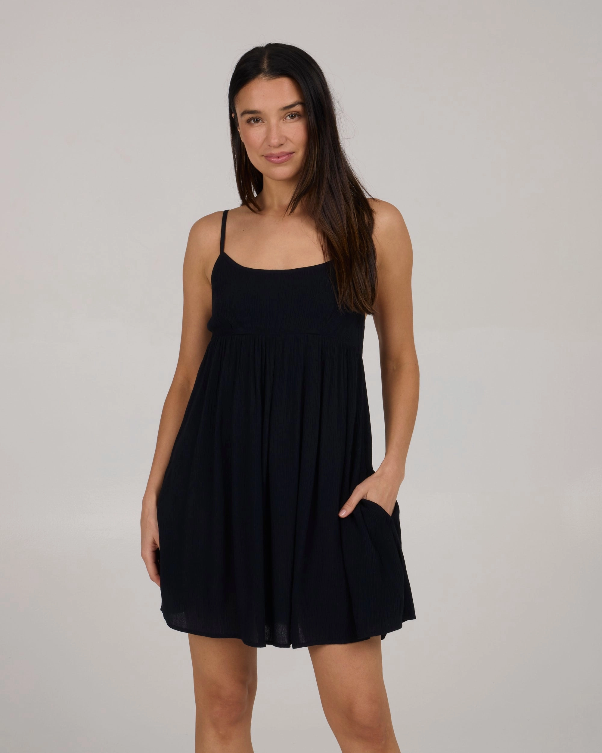 Spring Tide Dress - Black Festive Wear