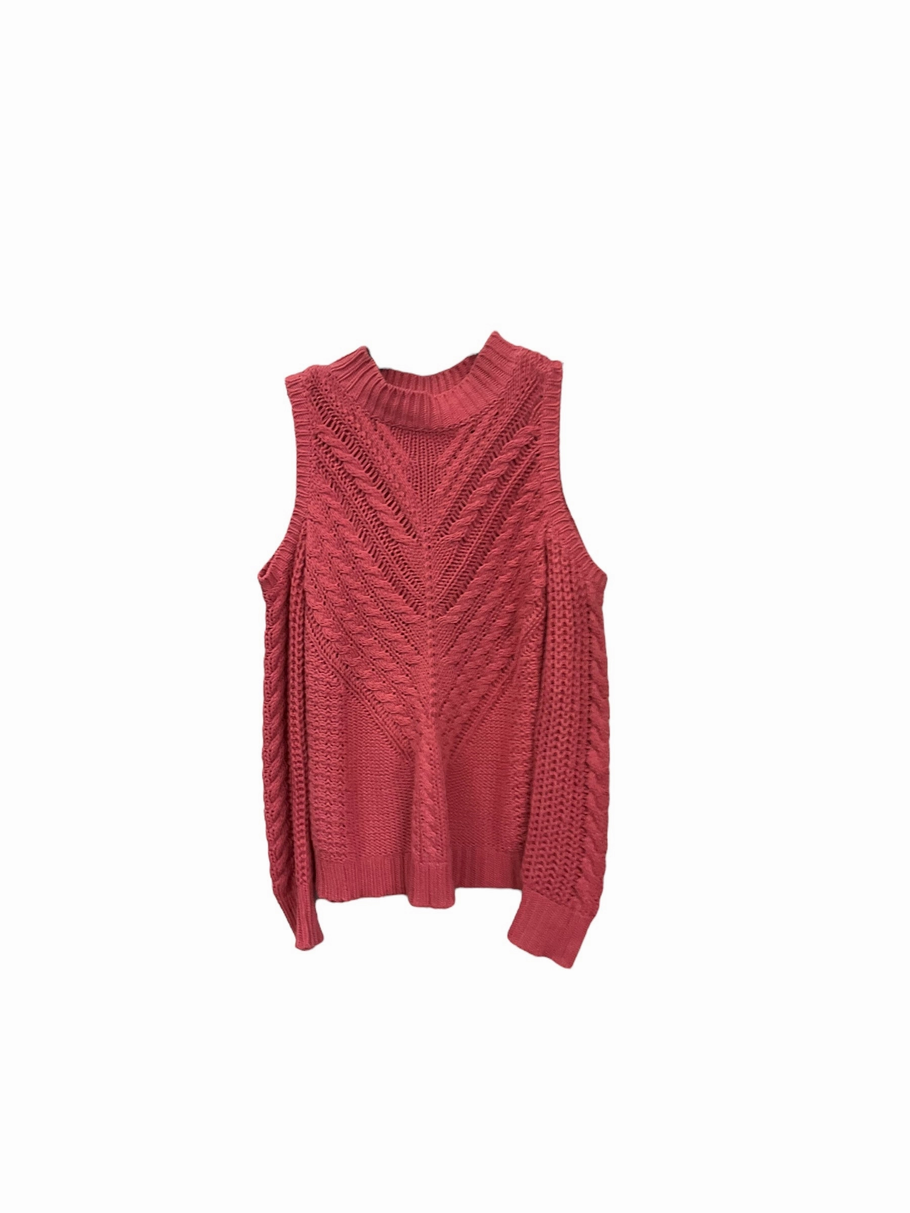 Lounge Gear HighVisibility Sweater By Aeropostale In Coral, Size: S