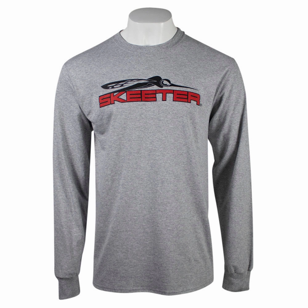 Yoke Design Skeeter Cotton Long Sleeve - Grey