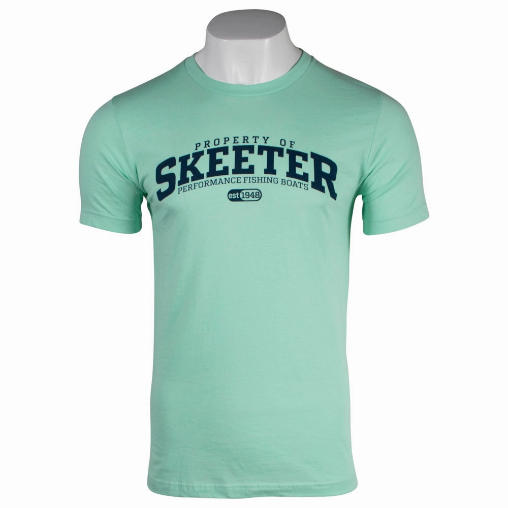 Skeeter Property Of Tee - Mint Comfort Wearable Fun and Relaxed