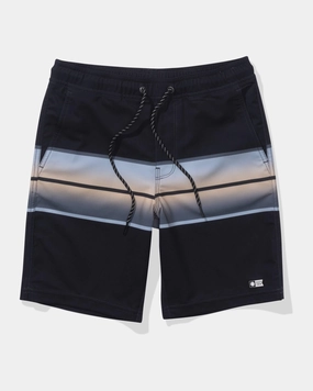Sunup  Volley Kids - Black Reflective Trim Detail elastic waistband