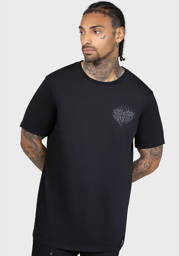 Blight Of Diablo | T-SHIRT Elasticated Hem Breathable3DKnit