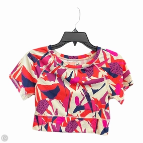 Jewel tone Athletic Top Short Sleeve By Clothes Mentor In Multi-colored, Size: M