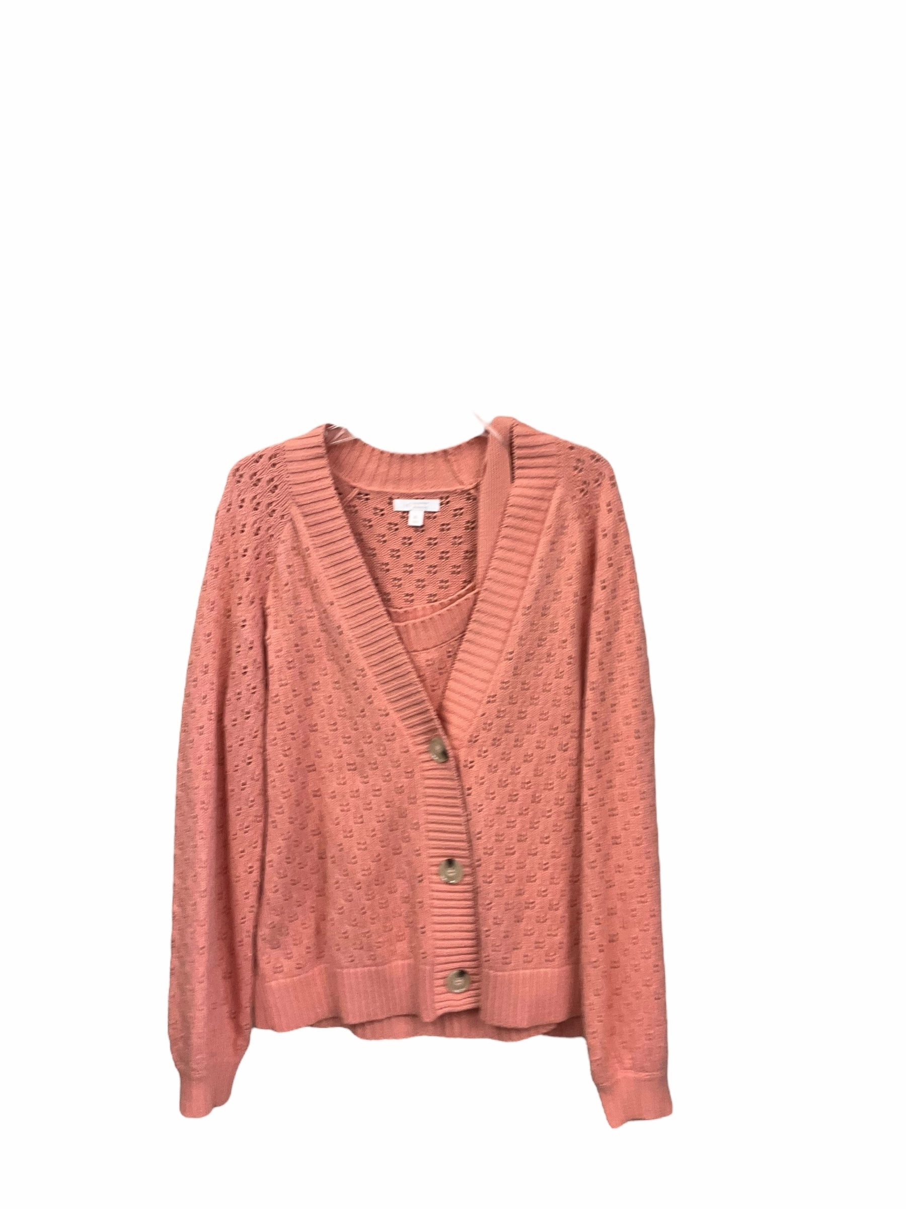 Sweater 2pc By Lc Lauren Conrad In Peach, Size: Xl Team Edge