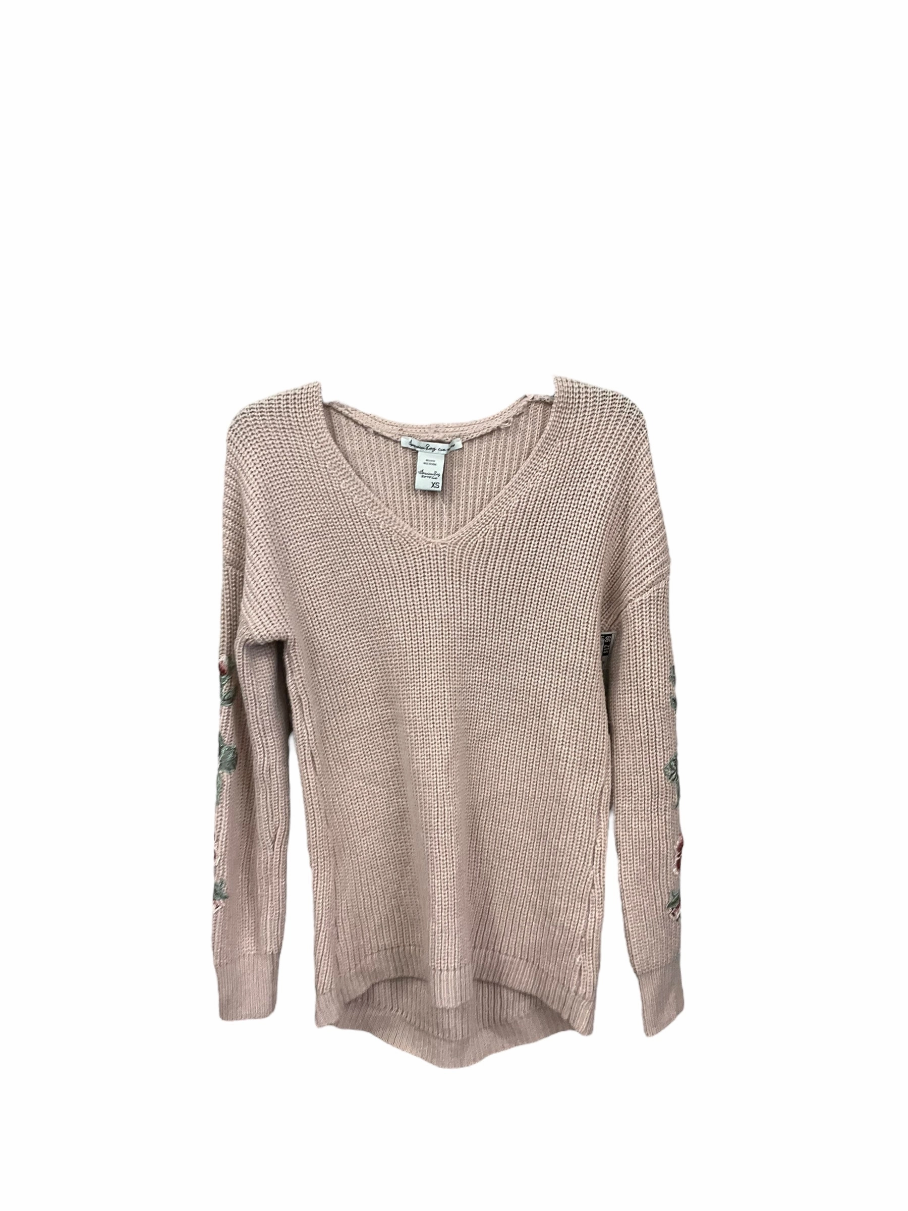 retro look Sweater By American Rag In Pink, Size: Xs