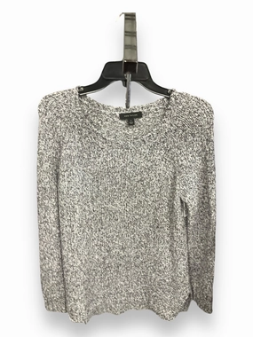 Wool Fit SeamlessPockets Sweater By Ann Taylor In Grey, Size: M